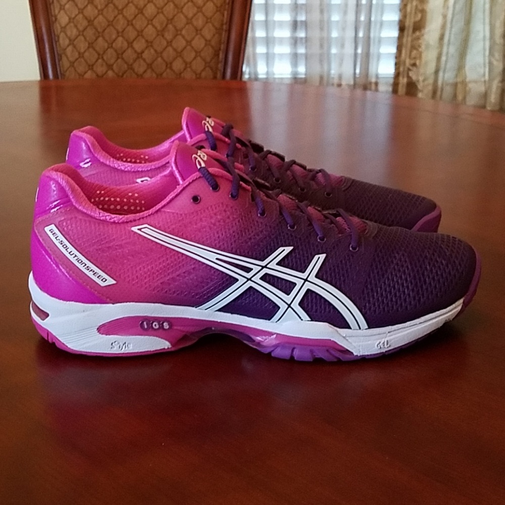 Asics Gel-Solution Speed 2 Tennis Shoe E450J-3735 - Picture 4 of 7